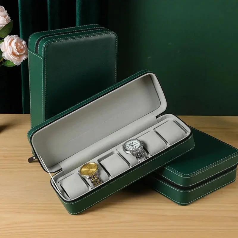 Watch Zipper Storage Box Watch Bag Organiser My Store