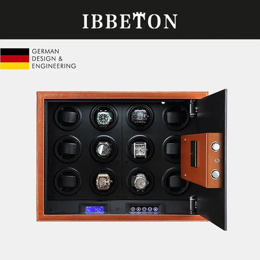 IBBETON Automatic Watch Winder Safe My Store