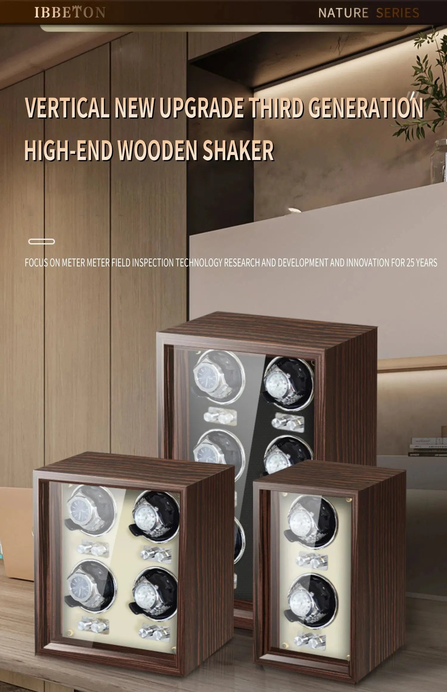 Luxury Watch Winder Automatic Box with Motor Watch Cabinet My Store