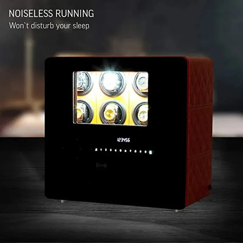 Safe Box Steel Automatic Watch Winder Intelligent fingerprint password My Store