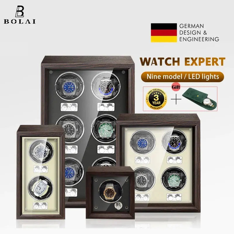 Luxury Watch Winder Automatic Box with Motor Watch Cabinet My Store