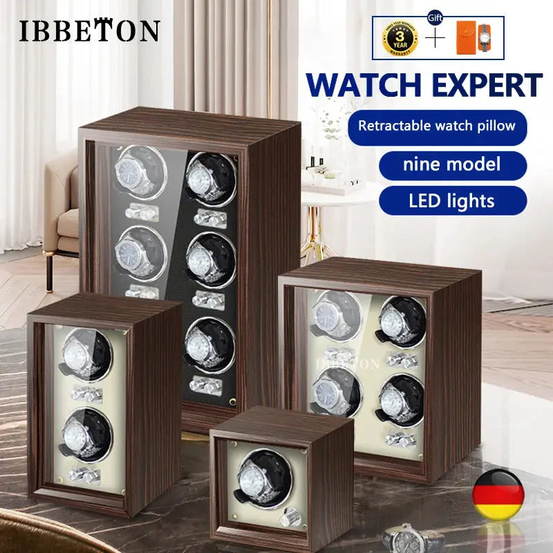 Luxury Watch Winder Automatic Box with Motor Watch Cabinet My Store